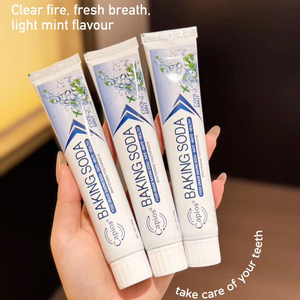 OEM bán buôn Baking Soda Bạc Hà kem đánh răng chuyên nghiệp của nhà sản xuất làm trắng nhà nướu bảo vệ kem đánh răng - Product Image 1