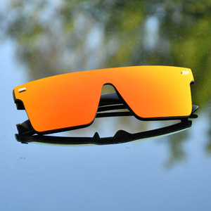 LMA Square Frame Custom Logo Trendy Sports Sun Glasses <b>Mirror</b> Polarized Fashion Women Men Cycling Sunglasses 2024 - Product Image 1