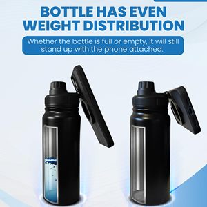 Water <b>Bottle</b> Compatible with MagSafe Phone Mount for iPhone Magnetic Phone Holder Insulated Stainless Steel Sport <b>Bottle</b> for Gym - Product Image 5