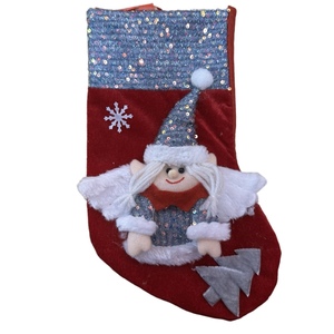 Chaussettes <span class=keywords><strong>de</strong></span> Noël du Nouvel An avec bonhomme <span class=keywords><strong>de</strong></span> neige, Père Noël, renne, ours, décorations pour arbre <span class=keywords><strong>de</strong></span> Noël - Product Image 5