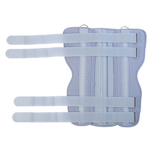 Attelle de fixation de l'articulation du genou, rigide moyenne, couleur grise, unisexe, pour adultes et enfants, soutien à la rééducation - Product Image 1