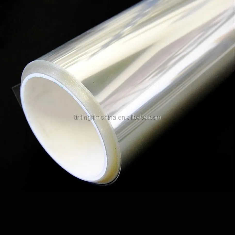1.52X30M 2mil Transparant Kogelvrij Veiligheidsfolie Raambescherming Glas Anti Kogel Tint Veiligheidsfilm