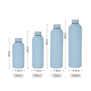 Biểu Tượng Tùy Chỉnh 500Ml Đôi Tường Chân Không Cách Điện Chai 350Ml/750Ml Nhỏ Miệng Thép Không Gỉ Cách Điện Thể Thao Dưới Nước Chai - Product Image 2