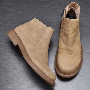 Chaussures en cuir pour hommes de haute qualité, faites à la main, style Oxford, pour affaires, mariage, automne, imperméables, avec lacets en cuir - Product Image 1