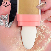 Bâton de maquillage à paillettes avec tête en éponge, brillant et brillant, Blush, Contour, poudre de maquillage