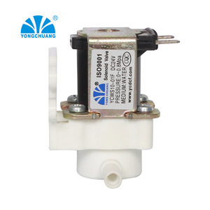 Yongchuang YCWS10-01-F Plastic Solenoid Valve For RO Water Purifier Electric Inlet Valve Unidirectional Water Flow - Product Image 2
