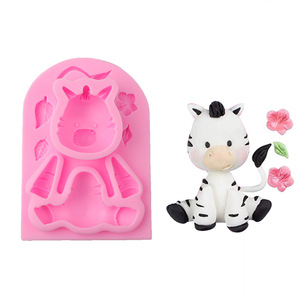 Sugarcraft Cake Decoration 6-count Altura Jungle Animals <span class=keywords><strong>Fondant</strong></span> Moldes <span class=keywords><strong>de</strong></span> silicona - Product Image 3