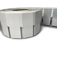 Label Stiker RFID UHF Fleksibel yang Dapat Dicetak di Atas Logam, Pasif EPC Gen2 ISO18000-6C MR6-P untuk Manajemen Aset Logam