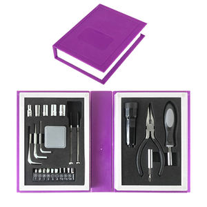 ชุดเครื่องมือเครื่องมือซ่อมแซมบ้านรูปหนังสือของขวัญสุดสร้างสรรค์ใหม่ - Product Image 2