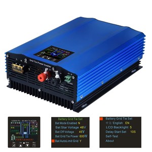 Convertisseur de courant pur sinus 1 kW, convertisseur solaire sur réseau 1200 W, 1200 watts, 1000 W, convertisseur à liaison au réseau avec limiteur - Product Image 4