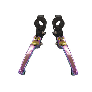 Palancas de Freno y Embrague Anticaídas Todoterreno <span class=keywords><strong>ASV</strong></span> de Acero Inoxidable Universales para Motocicleta, Repuestos Modificados ZT - Product Image 2