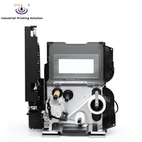 Système d'étiquetage industriel pour boîtes en carton, étiqueteuse Honeywell Engine 203 mm pour autocollants de codes-barres, machine à étiqueter par tamponnage