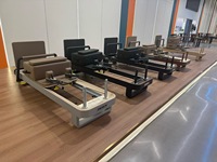 DEREN DRSF680 Reformer de Pilates - Aleación de Aluminio Duradera de Alta Calidad, Garantía de 10 Años, Portátil, Multifuncional, para Estudio de Pilates