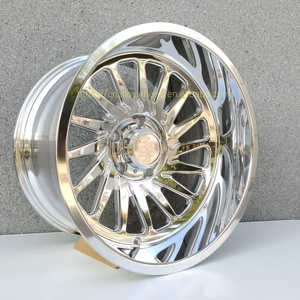 24x12 24x14 26x14 26x16 Deep Dish <span class=keywords><strong>Dually</strong></span> rodas 8x180 8x170 liga forjado caminhão rodas jantes para F250 Sierra Silverado 2500 3500