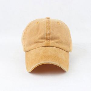 Cappello da baseball vintage effetto slavato e berretto parasole in cotone personalizzabile, di tendenza per l'e-commerce transfrontaliero - Product Image 3