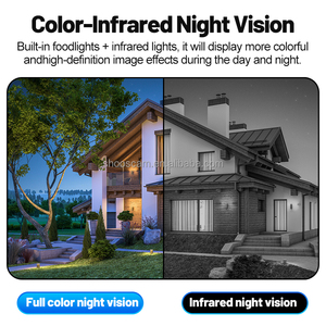 Caméra IP PTZ de surveillance vidéo domestique sans fil WiFi <span class=keywords><strong>360</strong></span>° avec application IPC360 Home, 3 objectifs, 12MP, 6K, caméra de sécurité extérieure CCTV - Product Image 3
