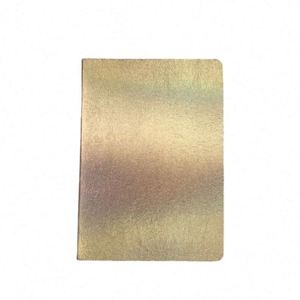 Custom Gilding PU Leather Cover A5 <b>Mini</b> Eco Friendly Thermal Binding Planner Diary Journal Composition <b>Notebook</b> - Product Image 4