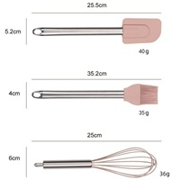 Ensemble de 5 moules à gâteau en silicone résistants aux hautes températures, adaptés au four, outils de cuisson faciles à nettoyer, pour la pâtisserie à domicile et en cuisine