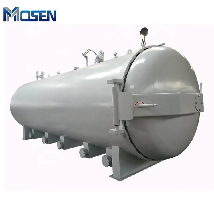 Large Horizontal Pressure Vessel Autoclave