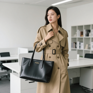 Sacs fourre-tout pour femmes en cuir végétalien de haute qualité pour usage quotidien Shopping Fabricant professionnel sur mesure respectueux de l'environnement - Product Image 4