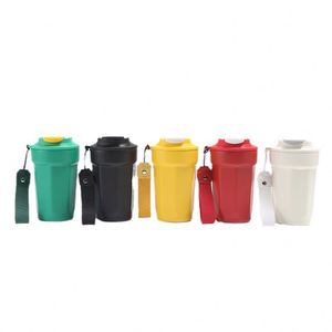 Custom Logo Portable Travel Coffee Food Grade Stainless Steel Octagonal Shaped <b>Cup</b> - Product Image 1