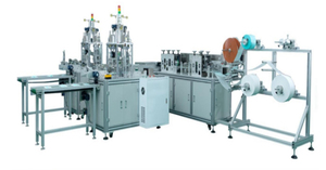 High speed auto <span class=keywords><strong>3</strong></span> layer ear <span class=keywords><strong>loop</strong></span> non woven face mask making machine - Product Image 2