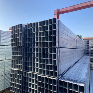 Galvanized <strong>Steel</strong> Square <strong>Tube</strong> 12X12 40X80 RHS SHS For Scaffolding Frame System Oil Pipe Bending Cutting JIS/BIS/GS Certified - Product Image 6