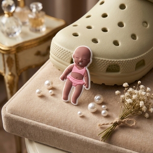 Zapatos Natasha Charm Shoes Croc, Personalización Profesional de Fábrica, Material Ecológico para Sandalias Tipo Clog - Product Image 1
