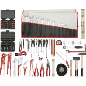 KS TOOLS-116,0190 Kit Premium de fontanería (126 piezas)-HERRAMIENTAS DE FONTANERÍA EAN 4042146163368 - Product Image 1