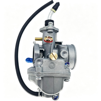 Nouveau starter à câble à distance en aluminium PZ17G-1 de 17 mm pour moteur horizontal 4 temps 100cc-110cc de moto tout-terrain et VTT