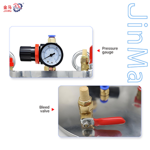 Nhà máy Cung Cấp Mới 1L-50L 304 thép không gỉ áp lực tàu keo pha chế Thùng áp lực và bể - Product Image 4