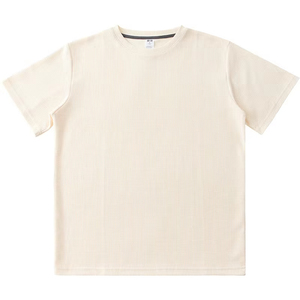 Maglietta da Uomo a Collo Tondo in Tessuto Waffle da 260g, Vestibilità Ampia Vintage, Tinta Unita Personalizzabile, Direttamente dalla Fabbrica - Product Image 3