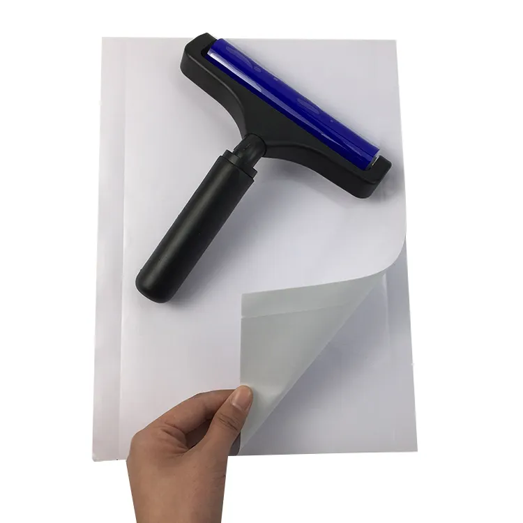 50 fogli Per Camere Bianche 24x33cm Antistatico Rimuovere La Polvere Appiccicosa Pad di Carta per Pulire Silicone Lint Roller