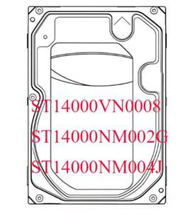 Disque dur interne SATA III de bureau 14 To neuf ST14000NT001 ST14000VE001 ST14000VE002 HDD - Product Image 1