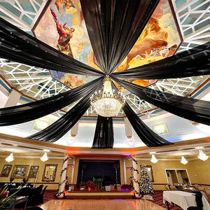 Event Party Supply Decoration for Party Ceremony Swag Wedding Decor Ceiling Draping for a Dramatic Wedding Look - Product Image 4