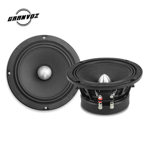 Haut-parleur de milieu de gamme Granvoz US Stock 6,5 pouces avec Bullet, <span class=keywords><strong>4</strong></span> <span class=keywords><strong>ohms</strong></span>, 180 Watts RMS, panier en aluminium, système audio professionnel pour home cinéma - Product Image 3