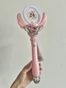 Trẻ Em Của Cây Đũa Phép Thuật Đồ Chơi Với Âm Nhạc Và Hiệu ứng Ánh Sáng Hoàn Hảo Món Quà Giáng Sinh Quay Thanh Cho Công Chúa Giống Như Cô Gái - Product Image 4