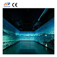 Projecteur de cartographie 3D pour les œuvres d'art immersives Projet gouvernemental de restaurant de musée Projection numérique de cartographie immersive 360