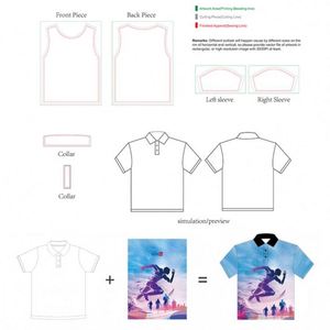 Uniforme Deportivo Personalizado de Manga Corta Sublimado, de Secado Rápido, Tejido de Punto, Transpirable, Antiarrugas, para Maratón y Carreras - Product Image 4