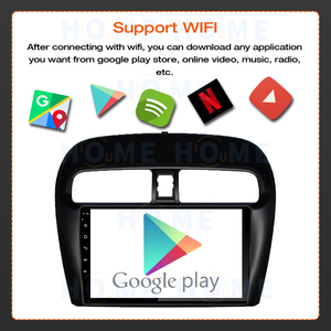 Autoradio multimédia filaire Carplay pour Mitsubishi Mirage Attitude 2015-2020 <span class=keywords><strong>Android</strong></span> 14 <span class=keywords><strong>Android</strong></span> Auto BT 2 Din GPS WIFI Écran - Product Image 5