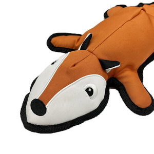 Piccolo scoiattolo eco-friendly volpe procione cane compagno giocattolo resistente al morso e resistente all'usura in tessuto Oxford per animali domestici - Product Image 2