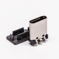 Conector USB 3.1 Tipo-C de 16 y 24 Pines, Impermeable IP67/IPX7, para Montaje en Panel, Material LCP, Soporta Voltaje AC2000V
