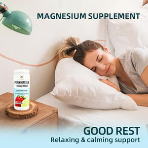 Commercio all'ingrosso puro citrato di magnesio in polvere costipazione muscolo salute del cuore e supporto del sonno integratore di magnesio - Product Image 2