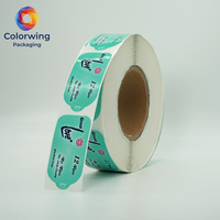 Étiquettes autocollantes en rouleau BOPP imperméables et durables, personnalisées, écologiques, refermables, avec languette d'ouverture pour lingettes humides et mouchoirs – Vente en gros
