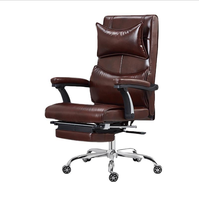 Chaise de direction moderne en cuir Foshan chaise de bureau spécification chaise de bureau pivotante à dossier haut de luxe