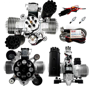 Motor de Parapente a Gasolina DLE170M Ultraligero, de Doble Cilindro, Refrigerado por Aire Natural, con Arranque Eléctrico - Product Image 1