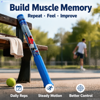 Aide à l'entraînement au swing de tennis, générateur de son correctif pour améliorer la puissance et la posture du swing, entraîneur professionnel