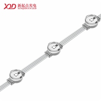 Lampes LED intelligentes Dmx512, étanches IP67, personnalisables RGBW, éclairage paysager pour parcs d'attractions, lampes LED à points pixelisées