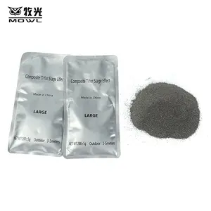 200g Cold Fireworks Smokeless Composite Titanium Ti Powder Stage Effect for sparkler cold spark machine