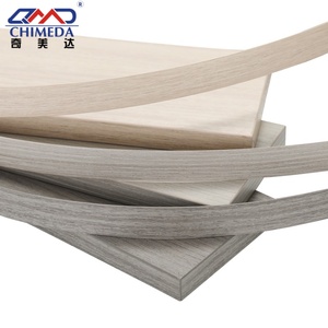 Nhà máy cung cấp tùy chỉnh màu sắc rắn Hạt gỗ màu PVC/ABS cạnh dải - Product Image 1